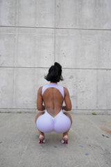 Lavender Sleeveless Bodysuit