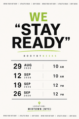 We “STAY READY” 💪🏾