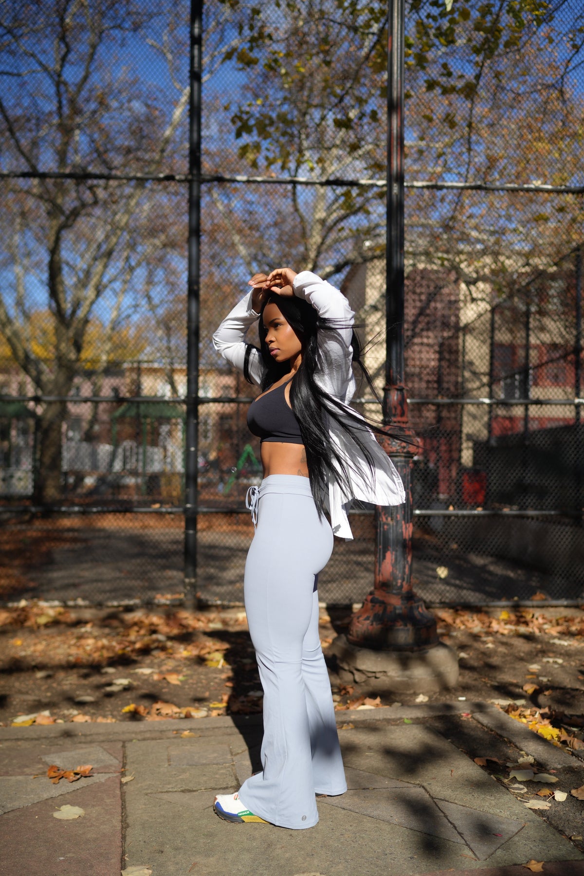 Baby Blu Flare Pants