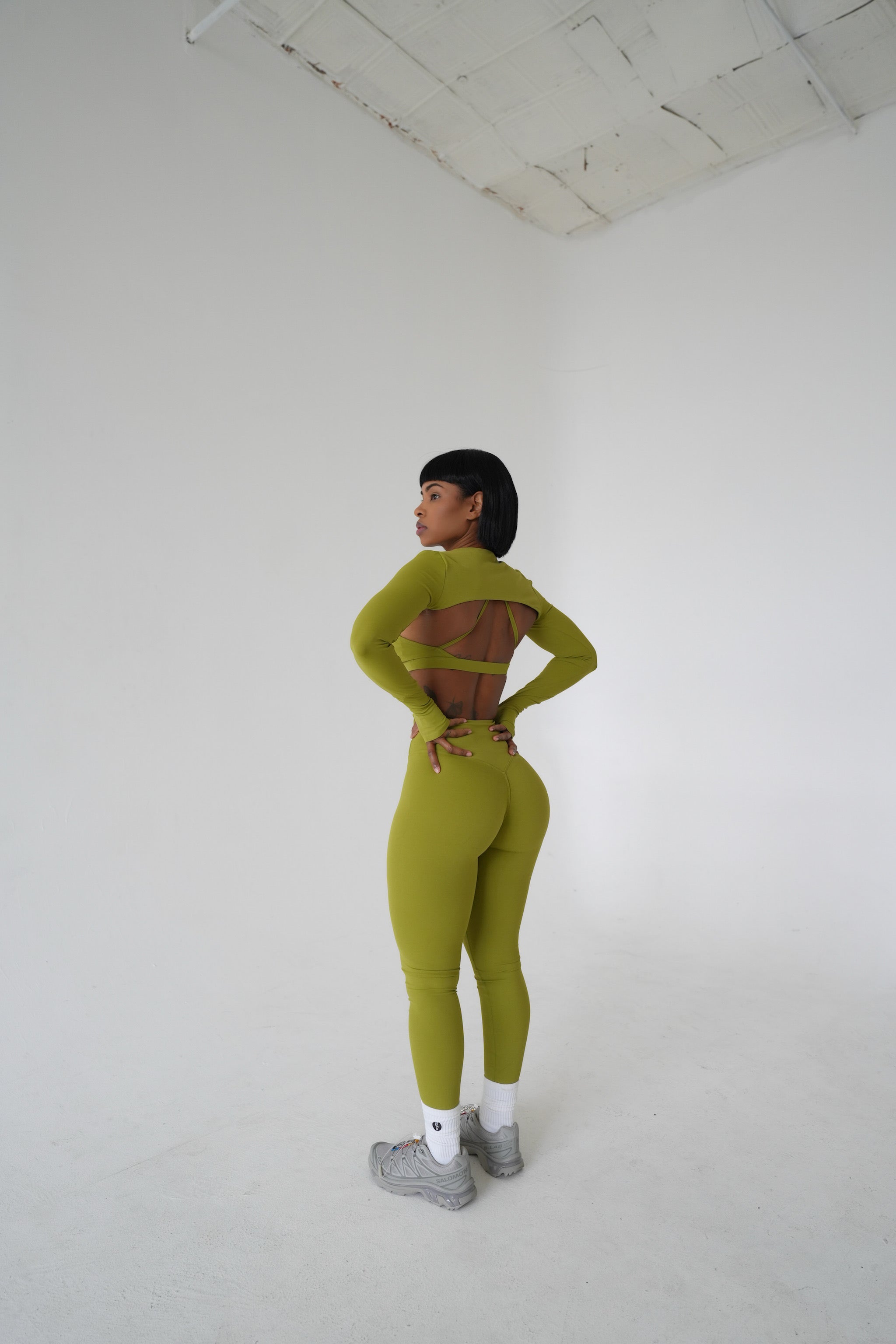 Greens Bra + Arm Cover