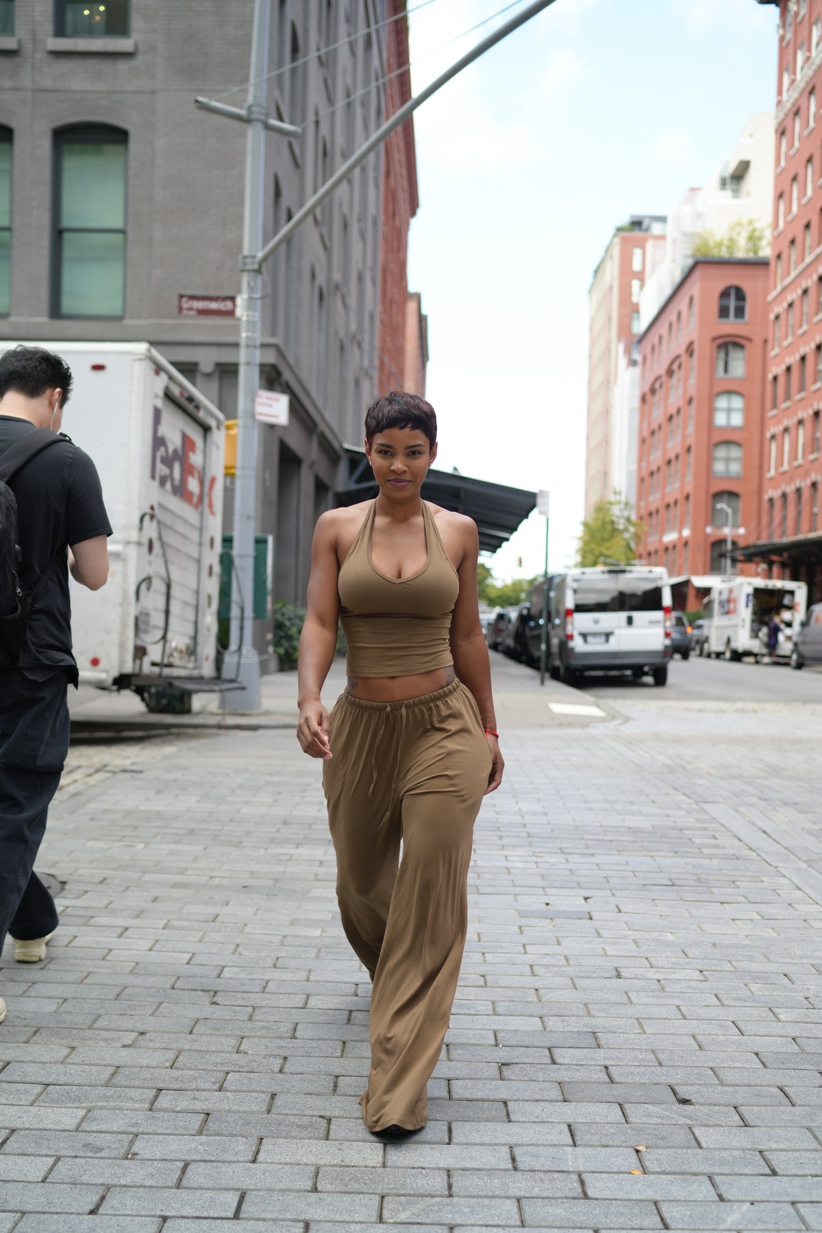 Coffee Bra Top