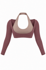 Mauve Halter