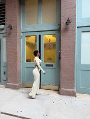 Ivory Flare Pants