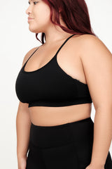 Black 3-Strap Bra